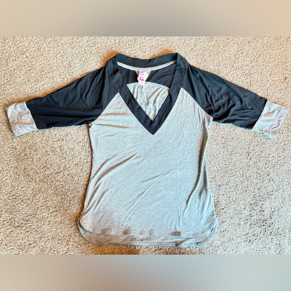 Zumba Stylish Black and Gray Women's Top
